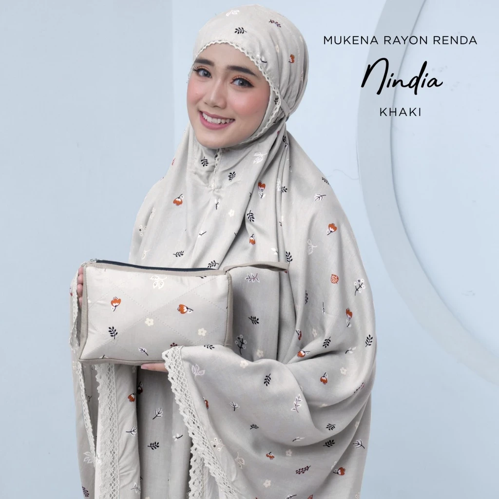 Mukena LAKE WHOLESALE CENTER - MUKENA ADULT LACE RAYON NINE/ HANNAFIAH