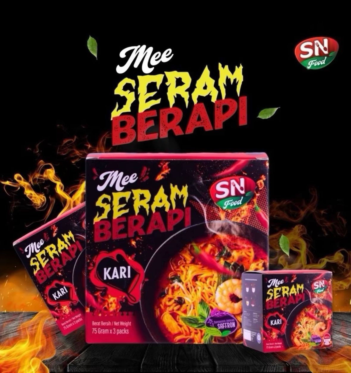 Mee Seram Berapi Kari by SN Food