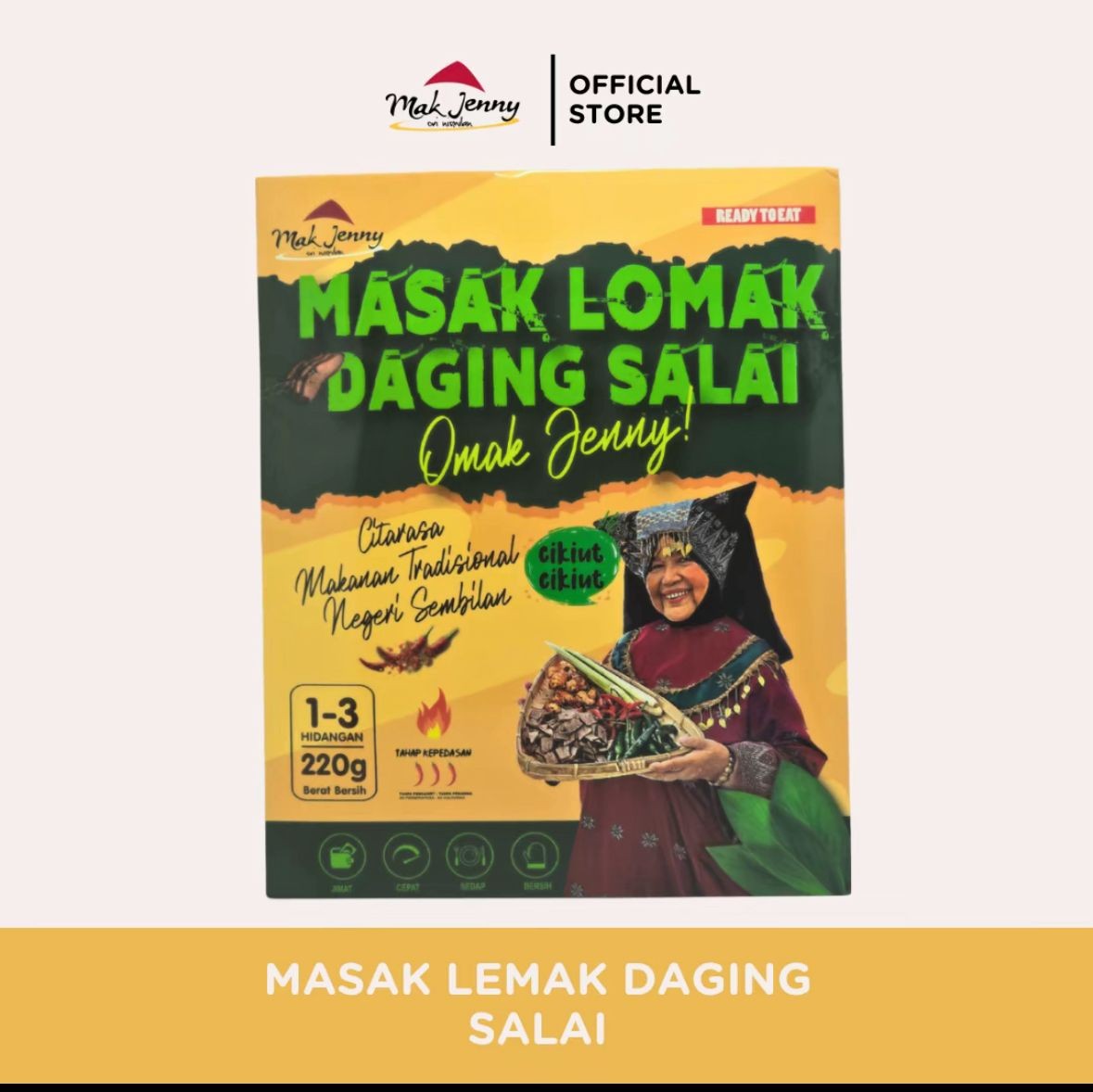 Masak Lemak Daging Salai Omak Jenny