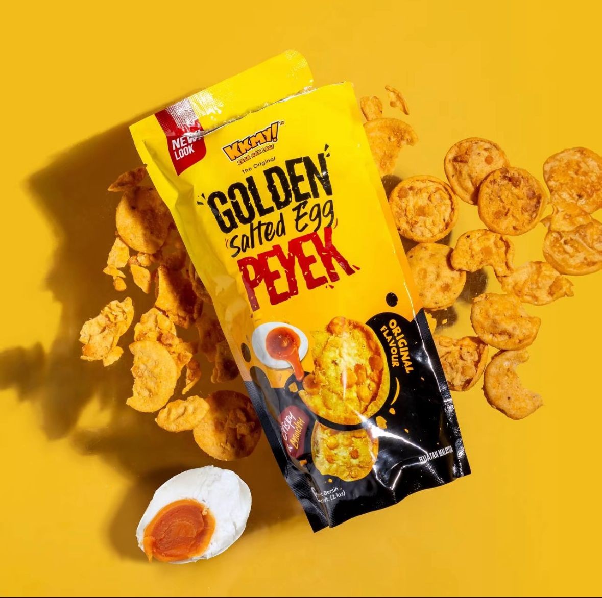 Golden Salted Egg Peyek