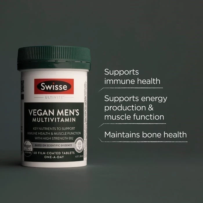 Swisse Ultivite Vegan Men's Multivitamin